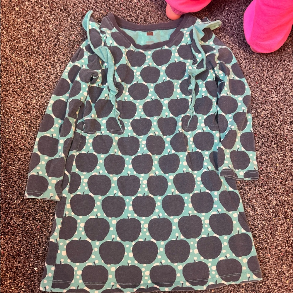 Tea Collection Teal Dress size 5